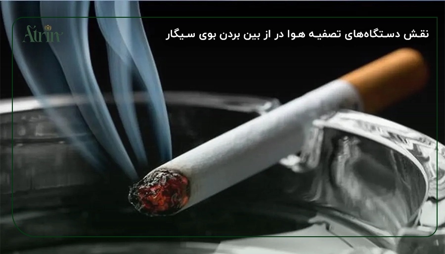 نقش دستگاه‌های تصفیه هوا در از بین بردن بوی سیگار